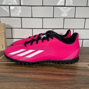 adidas X Speedportal.4 TF Mens 6.5 Soccer Shoes Team Shock Pink Futbol Sneakers